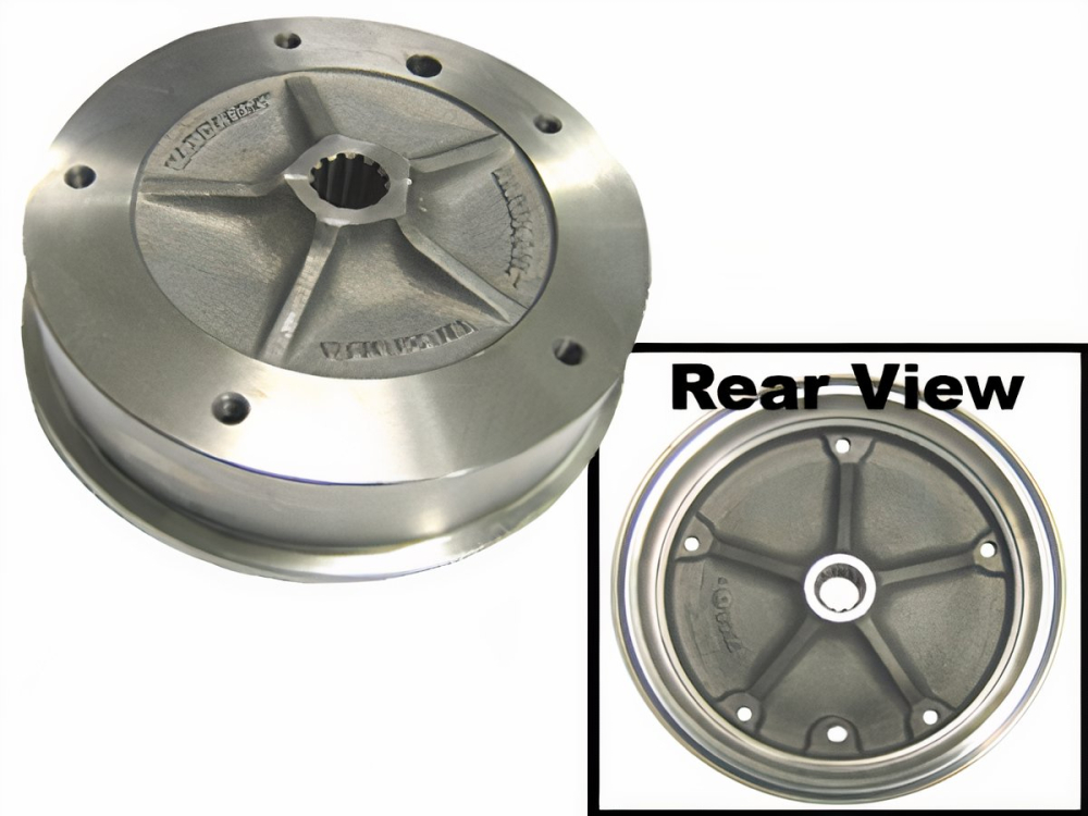 181501615A - VW Brake Drum - Rear - 5x205 - Made in Taiwan - 1973